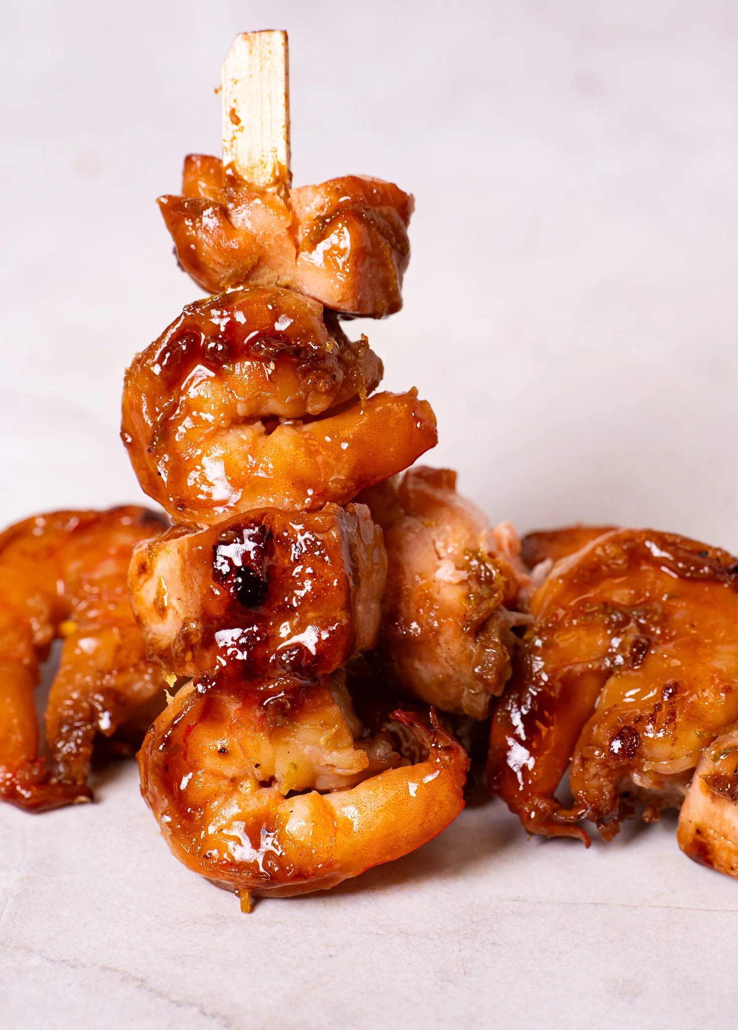 Шишче от сьомга и скариди